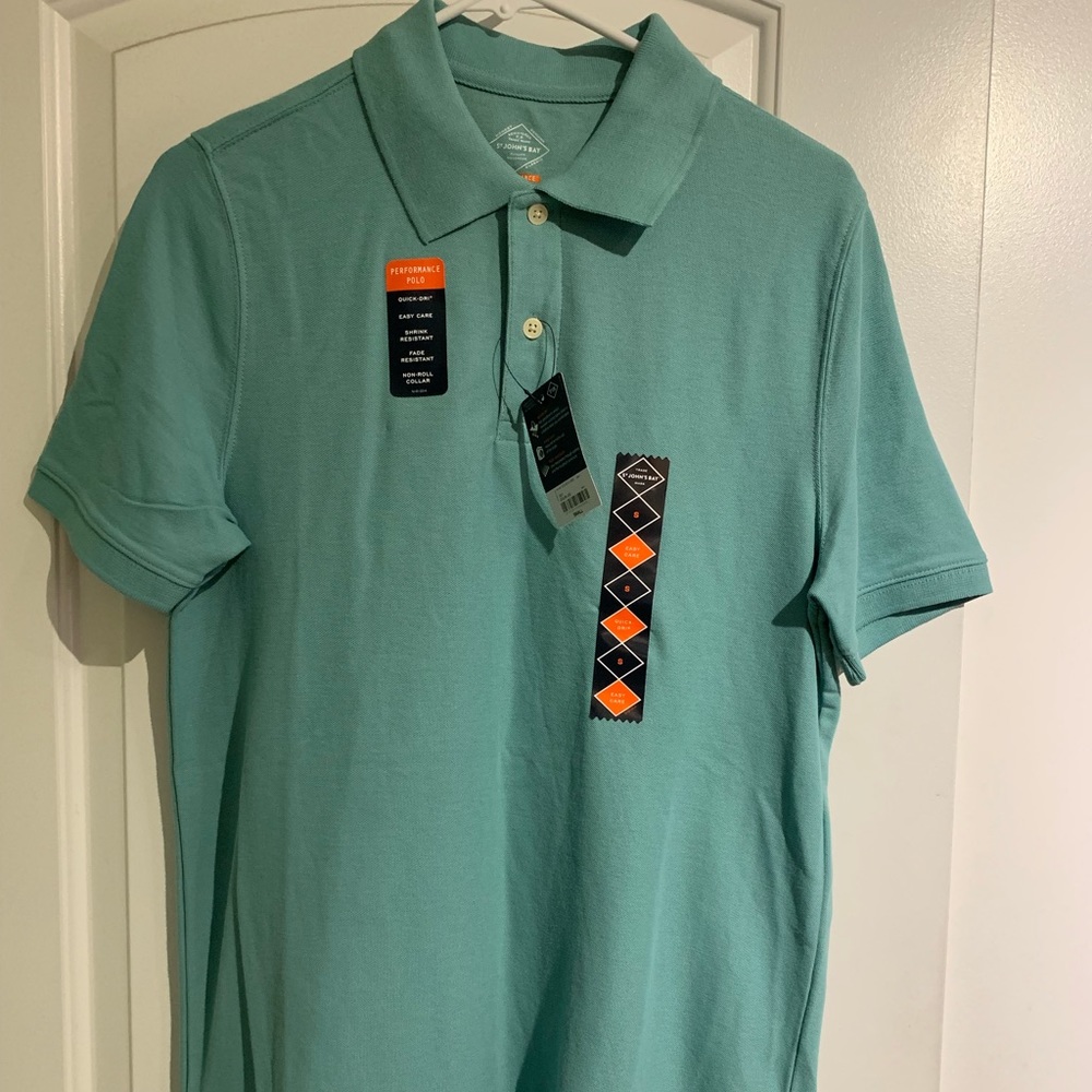 Men’s Polo Shirt- color Sage- Small